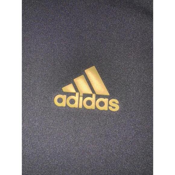 LAS VEGAS GOLDEN KNIGHTS NHL Hockey Polo Shirt ADIDAS Men's Small Black Plastic - Picture 3 of 10